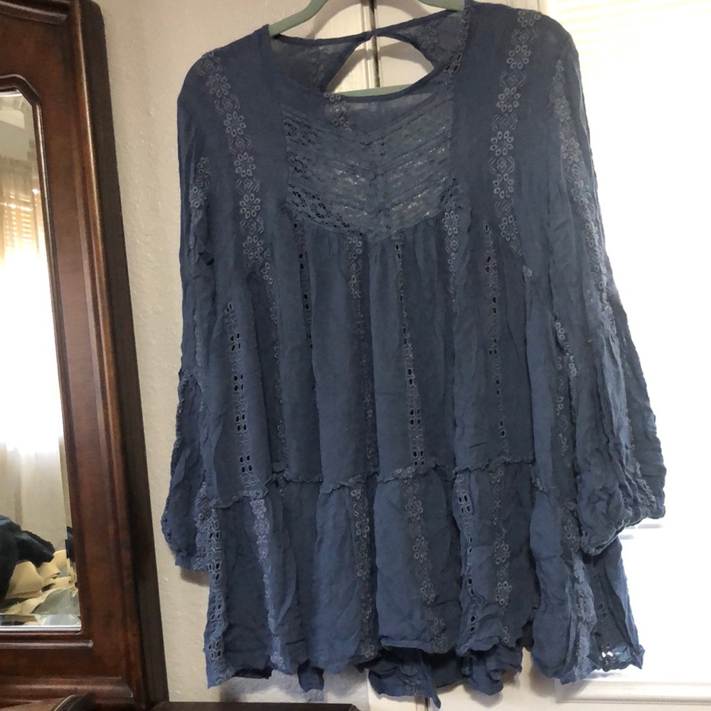 Free people embroidered dress